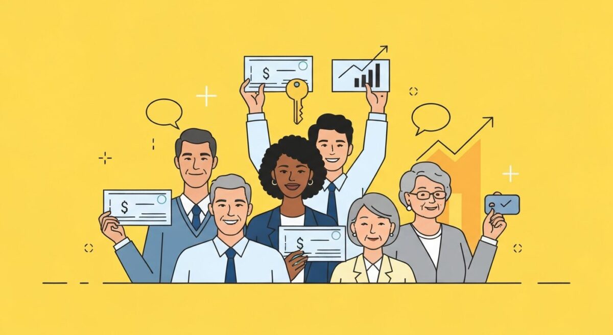 소상공인 세금 혜택 받는 모습