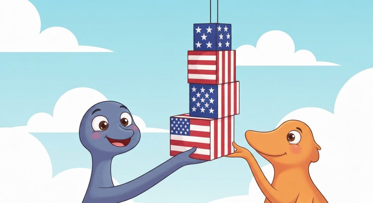 미국 건설 시장 투자 기회 상징 이미지