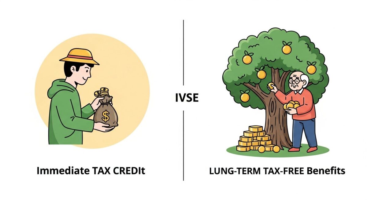 연금저축의 세액공제 혜택과 연금보험의 10년 비과세 혜택을 비교하는 그림