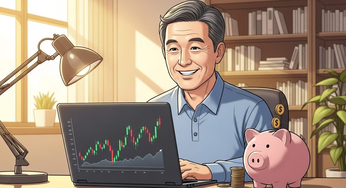 은퇴 후에도 소득 활동을 하며 연기연금 제도를 활용해 현명하게 노후 자산을 늘려가는 액티브 시니어의 만족스러운 모습.