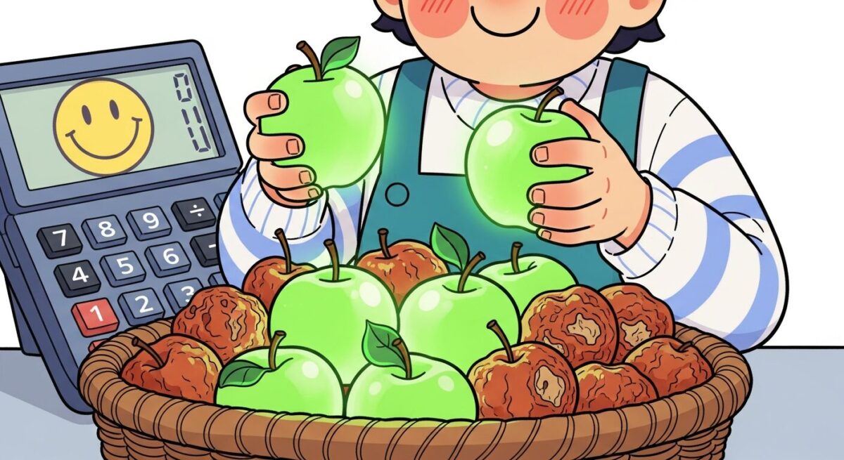 금융투자소득세 절세를 위한 손익통산 개념을 설명하는 수익과 손실을 한 바구니에 담는 그림